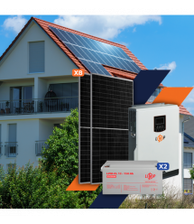 Сонячна електростанція (СЕС) 3.5kW АКБ 3.6kWh (гель) 150 Ah Стандарт