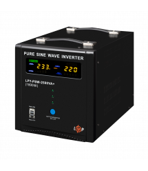 ДБЖ LogicPower LPY-PSW-2500VA+ (1800Вт) 10A/20A з правильною синусоїдою 24V