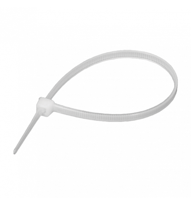 Стяжка кабельна нейлонова 4х300 (50 шт) White