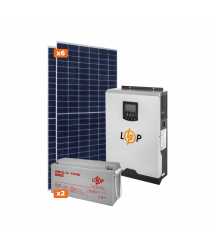 Обладнання для сонячної електростанції (СЕС) Стандарт 3,5 kW АКБ 3,6kWh Gel 150 Ah