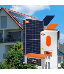 Обладнання для сонячної електростанції (СЕС) Преміум 4 kW АКБ 4kWh LiFePO4 160 Ah