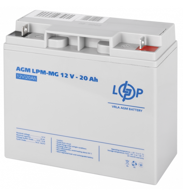 Акумулятор мультигелевий AGM LPM-MG 12V - 20 Ah для Mercedes