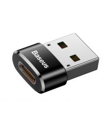 Перехідник Baseus Female Type-C to USB Чорний (CAAOTG-01)