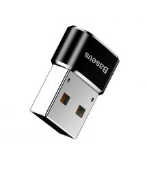 Перехідник Baseus Female Type-C to USB Чорний (CAAOTG-01)