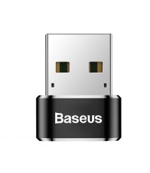 Перехідник Baseus Female Type-C to USB Чорний (CAAOTG-01)