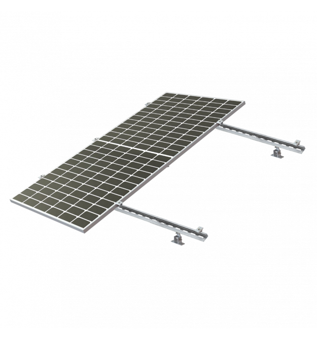 Комплект креплений для солнечных панелей на крышу X2