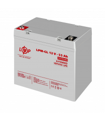 Аккумулятор гелевый LPM-GL 12V - 55 Ah