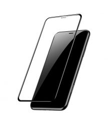 Защитное cтекло Baseus для iPhone Xs Max, iPhone 11 Pro Max, 0.2mm, Черный (SGAPIPH65-TN01) Защитно