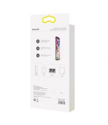 Защитное cтекло Baseus для iPhone Xs Max, iPhone 11 Pro Max, 0.2mm, Черный (SGAPIPH65-TN01) Защитно