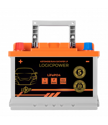 Автомобільний літієвий акумулятор LP LiFePO4 12V - 64 Ah (+ зліва) BMS 1050А