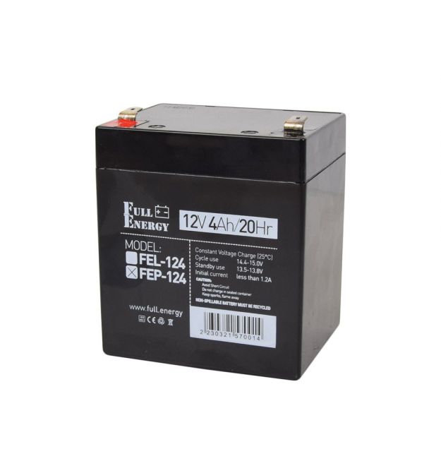 Аккумулятор 12В 4 Ач для ИБП Full Energy FEP-124