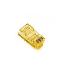 Коннектор ATIS UTP RJ45 8 пиновый желтый (1 шт.)