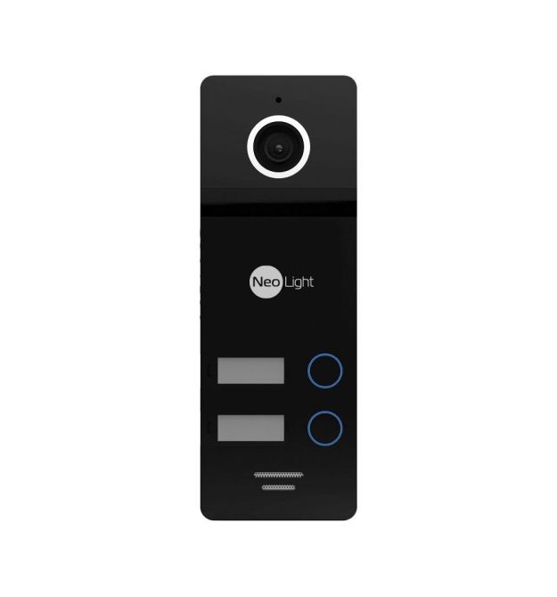 Видеопанель 2 Мп NeoLight MEGA/2 FHD Black на 2 абонента