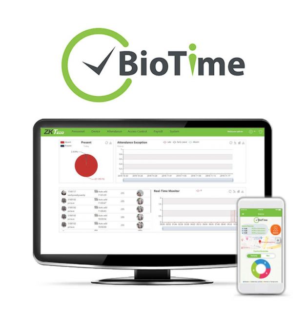 Лицензия мобильного приложения ZKTeco BioTime ZKBT-APP-P2-500