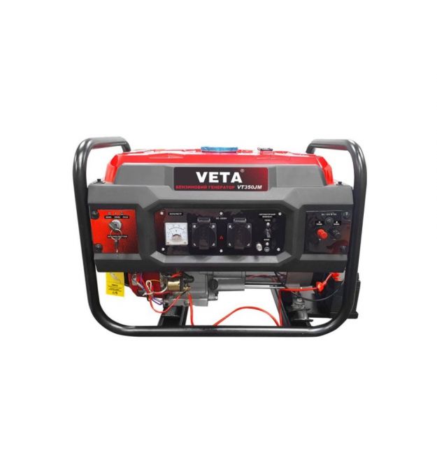 Бензиновый генератор Veta VT350JM максимальная мощность 2.8 кВт