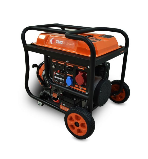 Бензиновый генератор TMG Power GG12000E-3 максимальная мощность 10 кВт