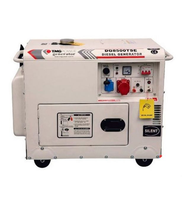 Дизельный генератор TMG Power DG 8500TSE максимальная мощность 6.5 кВт