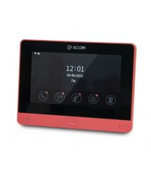 Wi-Fi видеодомофон 7" BCOM BD-760FHD/T Red с поддержкой Tuya Smart