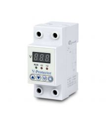 Автоматический выключатель Lightwell ZS3 V protector 1P+N/63A реле напряжения