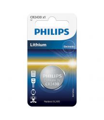 Батарейка Philips CR2430 BLI 1 Lithium (CR2430/00B)