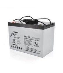 Акумуляторна батарея AGM RITAR RA12-100S, Gray Case, 12V 100.0Ah ( 307 x 169 x 215 ) Q1