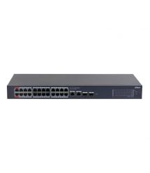 24-портовый гигабитный коммутатор с PoE Dahua DH-CS4228-24GT-240