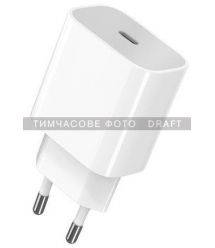 2E Зарядний пристрій мережевий 25Вт USB-C PD, білий