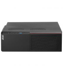 2E Корпус S613ARGB-400, с БП 2E 400W-SFX, 1xUSB3.0, 1хUSB Type-C, 1x80мм, Micro ATX/ Desktop, чёрный