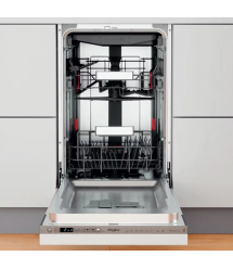 Whirlpool Посудомоечная машина встраиваемая, 10компл., A+++, 45см, дисплей, инвертор, 3я корзина, белый