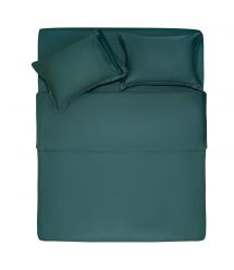 ARDESTO Простынь на резинке Mix&Match Premium, 180x200+30см, 100% хлопок, сатин, зеленый