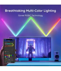Набір настінних світильників Govee H6062 Glide RGBIC Wall Light (8+4) RGB