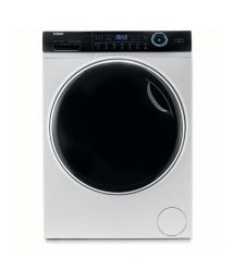 Haier Стирально-сушильная машина фронтальная, 8(5)кг, 1400, A, 55см, дисплей, пар, инвертор, люк черный, прямой привод, белый