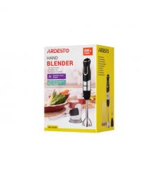 ARDESTO Блендер ручной HBK-800BR - 800Вт/венчик/чаша 0.6л/чёрный