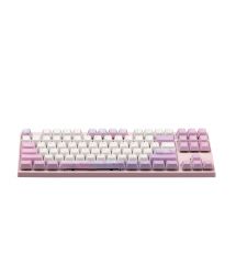 Varmilo Клавиатура механическая VEM87 Dreams On Board 87Key, EC V2 Jasmine, USB-A, EN/UKR, White Led, Розовый