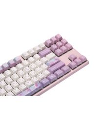 Varmilo Клавиатура механическая VEM87 Dreams On Board 87Key, EC V2 Jasmine, USB-A, EN/UKR, White Led, Розовый