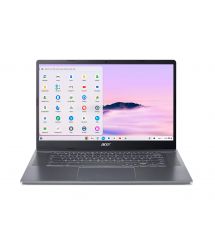 Acer Ноутбук Chromebook CB515-2H 15" FHD IPS, Intel i3-1315U, 8GB, F512GB, UMA, ChromeOS, серый