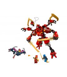LEGO Конструктор Ninjago Робот-скалолаз ниндзя Кай