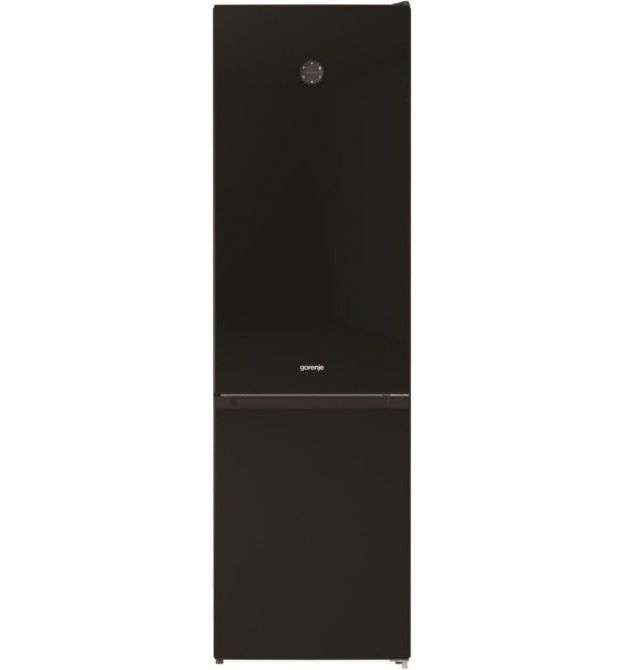 Gorenje Холодильник с нижн. мороз. камерой, 200х60х60см, 2 дв., 235(96)л, А++, NF+ , Зона св-ти, Внутр.дисплей, черный