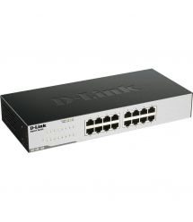 D-Link Комутатор GO-SW-16G 16xGE, Desktop, Некерований