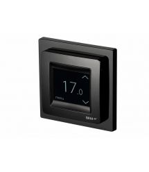 DEVI Терморегулятор DEVIreg Touch, сенсорный, 2" экран, 85 х 85мм, макс. 16A, черный