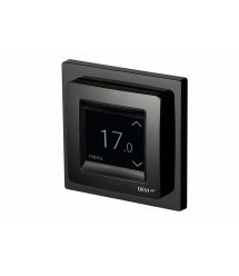 DEVI Терморегулятор DEVIreg Touch, сенсорний, 2 "екран, 85 х 85мм, макс. 16A, чорний