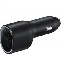 Samsung Зарядное устройство автомобильное 40Вт USB-A/USB-C, черный