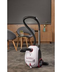 Gorenje Пылесос мешковый, 850Вт, конт пыль -3л, HEPA, телескопич трубка, белый