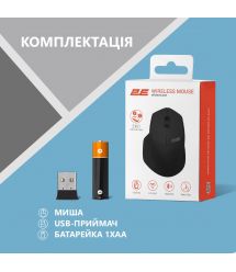 2E Миша MF280 Silent WL BT Black