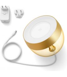 Philips Hue Светильник настольный умный Iris, 2000K-6500K, RGB, ZigBee, Bluetooth, диммирование, gold