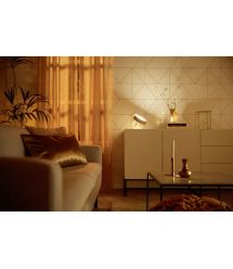 Philips Hue Светильник настольный умный Iris, 2000K-6500K, RGB, ZigBee, Bluetooth, диммирование, gold