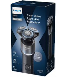 Philips Бритва електр. Series 5000X роторная, 4.5Вт, бритв.головок-3, Li-Ion, сух.+влажн., черно-синий
