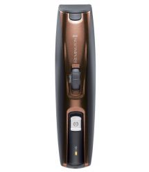 Тример Remington Beard Kit для бороди та вусів, акум., насадок-2, ножиці, щітка в компл., титан.напил., коричневий