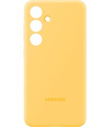 Samsung Чехол для Galaxy S24 (S921), Silicone Case, желтый