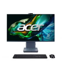 Acer Комп'ютер персональний моноблок Aspire S32-1856 31.5" QHD, Intel i7-1360P, 32GB, F1024GB, UMA, WiFi, кл+м, Lin, сірий